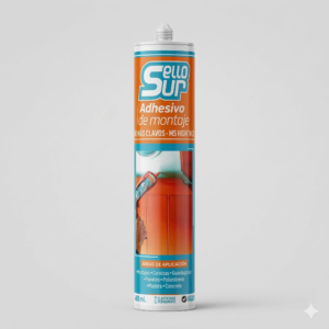 Adhesivo de Montaje NO MÁS CLAVOS / MS HIGH - SELLOSUR 290ML